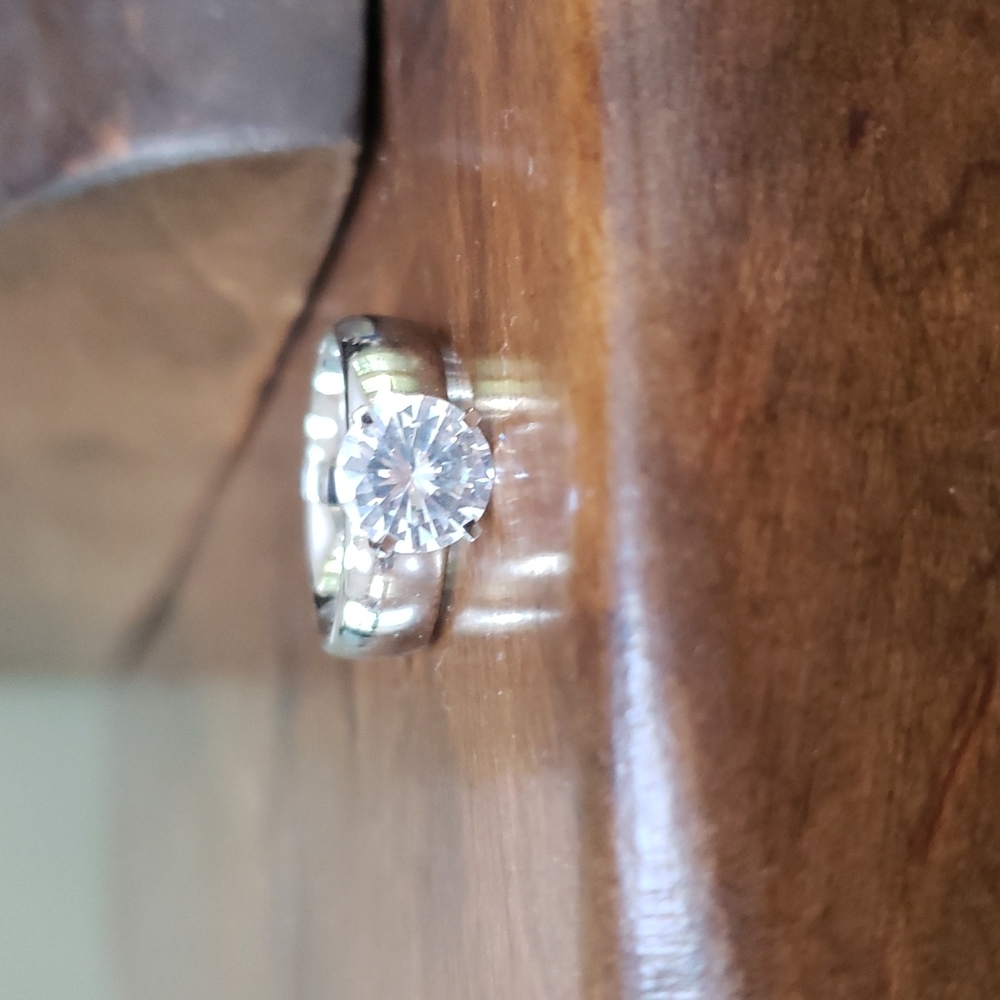 Faux Engagement Ring.